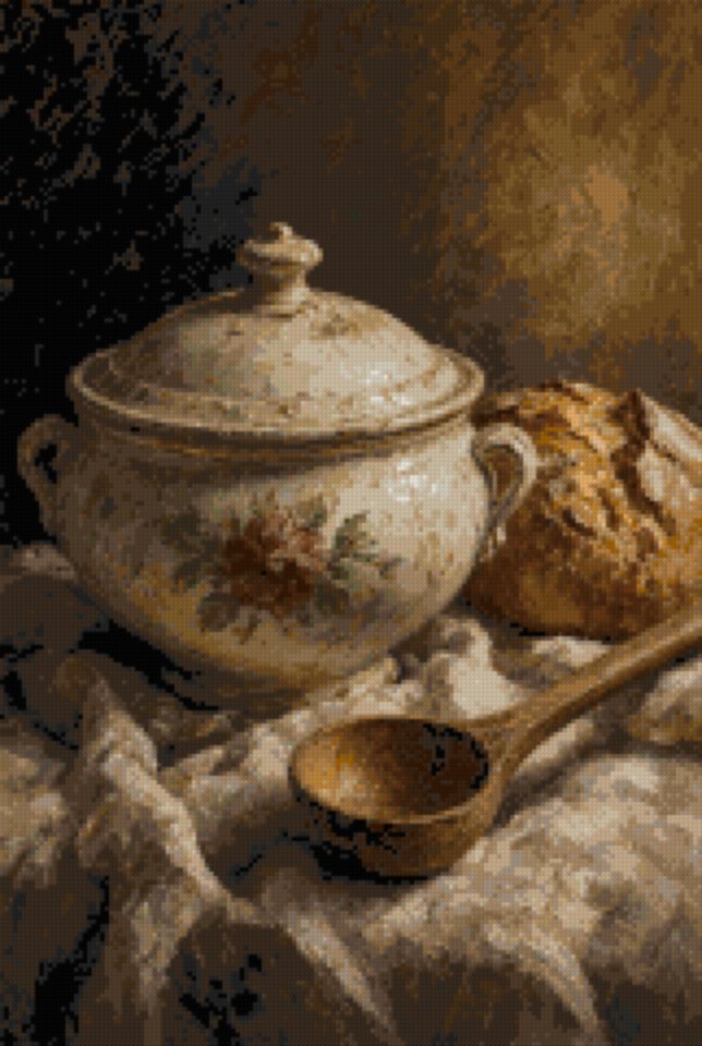 A Tureen and Bread