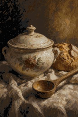 A Tureen and Bread