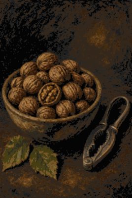 Walnuts in a Bowl