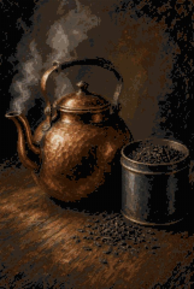 A Steaming Copper Pot