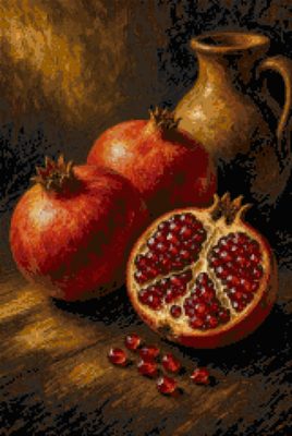 Pomegranates and a Jug
