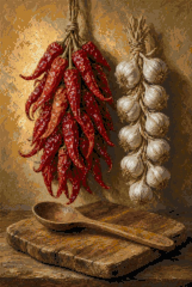 Chillies and Garlic