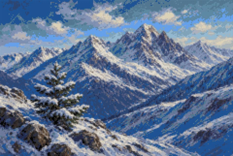 Mountains in Winter