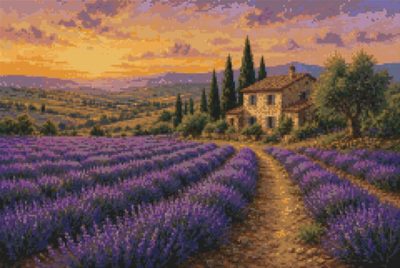 A Stone House in the Lavender