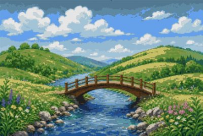 A Small Bridge over the River