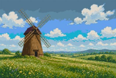 A Windmill in the Field