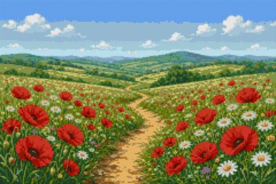 A Path through the Poppies