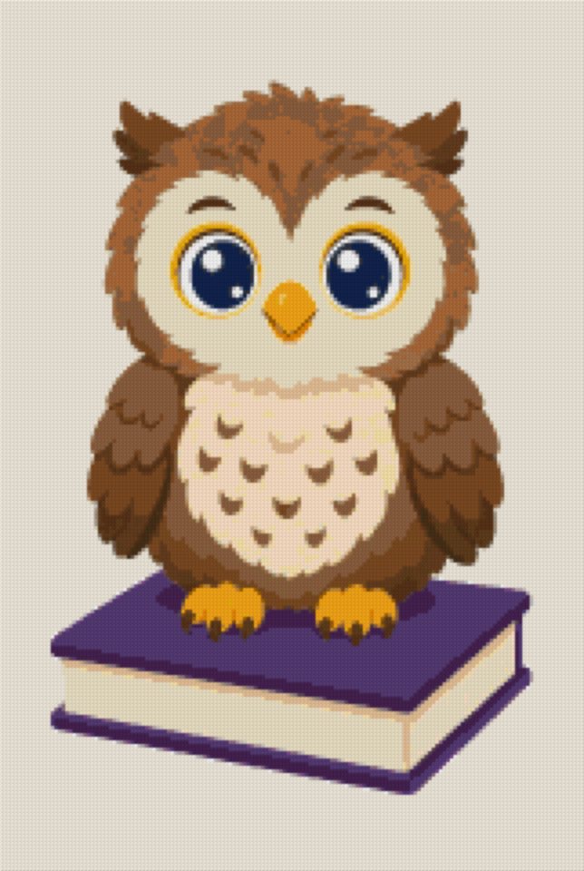 An Owlet on a Book