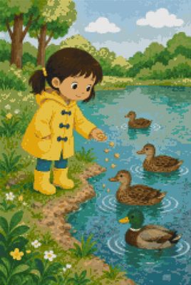 The Girl and the Ducks
