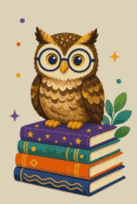 An Owl on Books