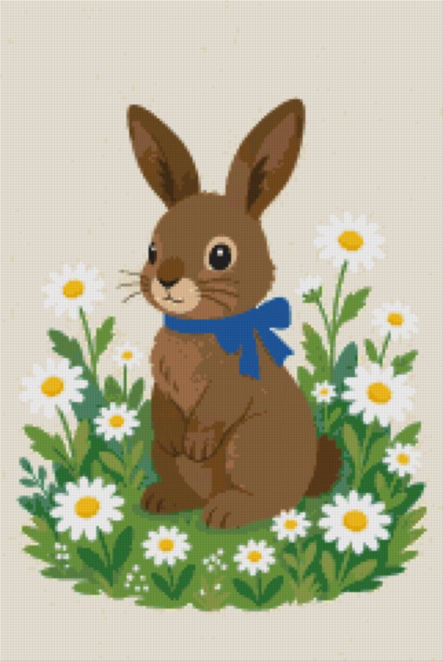 A Rabbit with a Ribbon