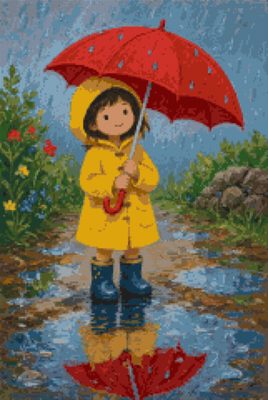 A Girl Out in the Rain