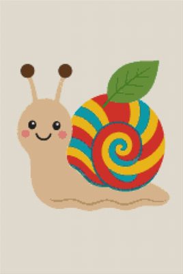 A Colourful Snail