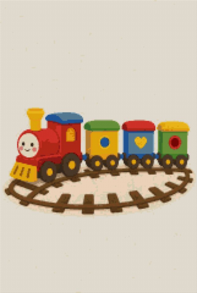A Coloured Train