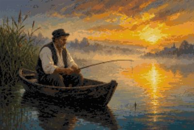 A Fisherman at Dawn