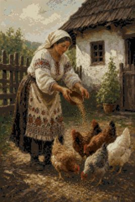 Feeding the Hens