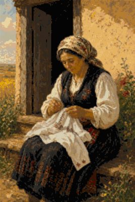 Sewing on the Doorstep