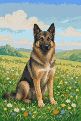 A German Shepherd