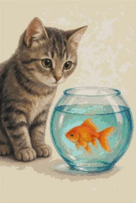 The Cat and the Goldfish