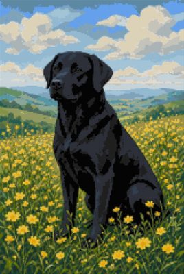 A Black Labrador