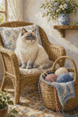 A Cat in an Armchair