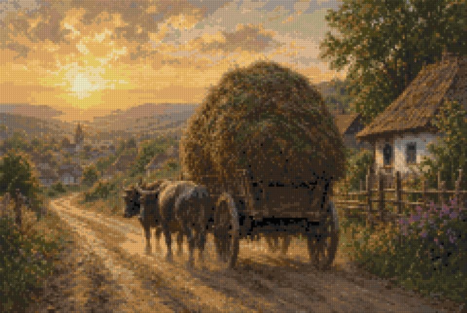 An Ox Cart