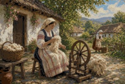 Spinning Wool
