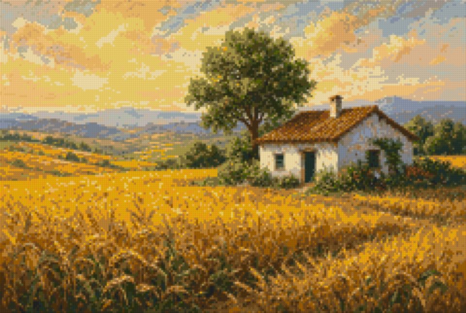 The House beside the Wheatfield